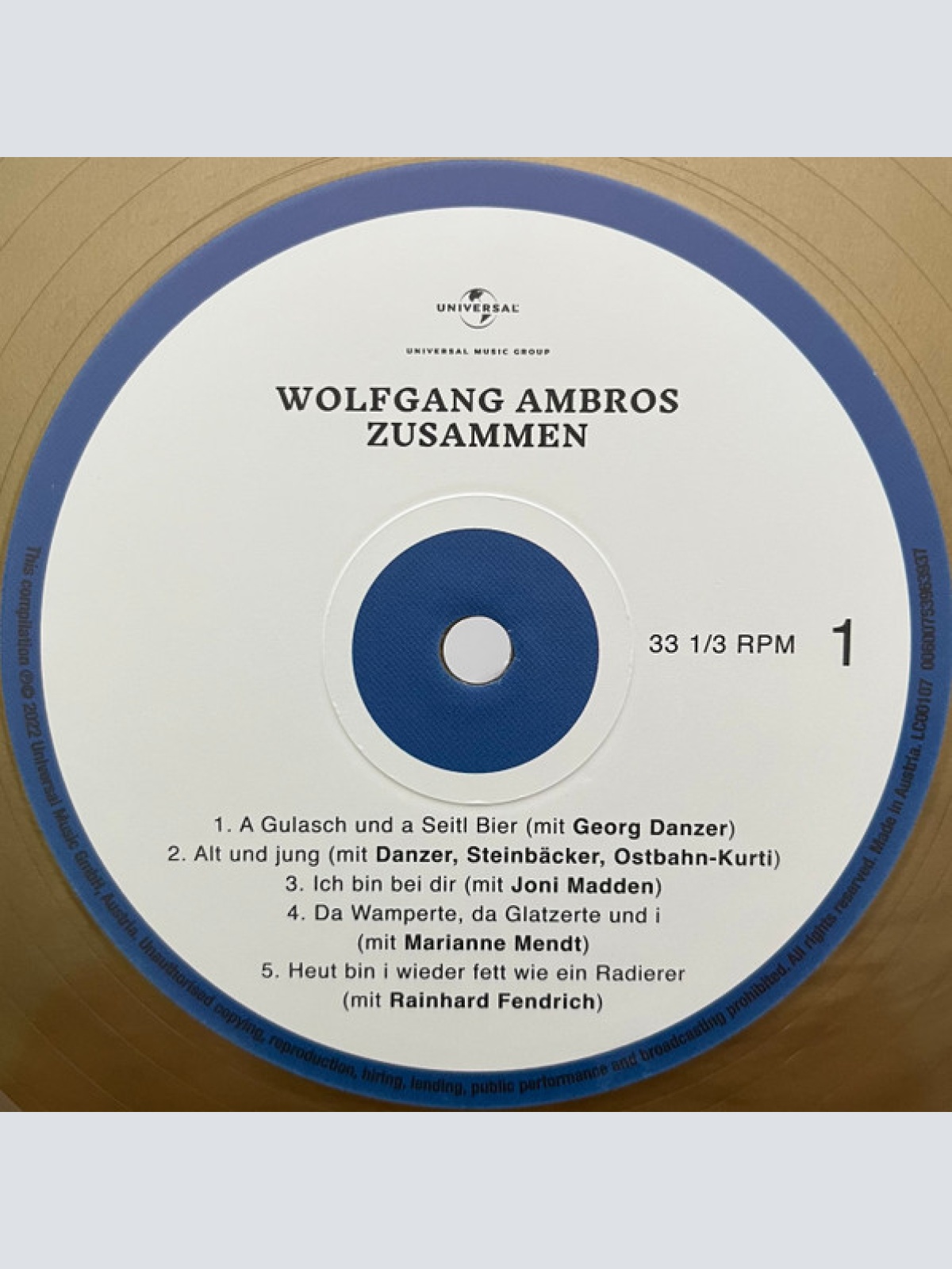 Vinyl / Wolfgang Ambros - Zusammen