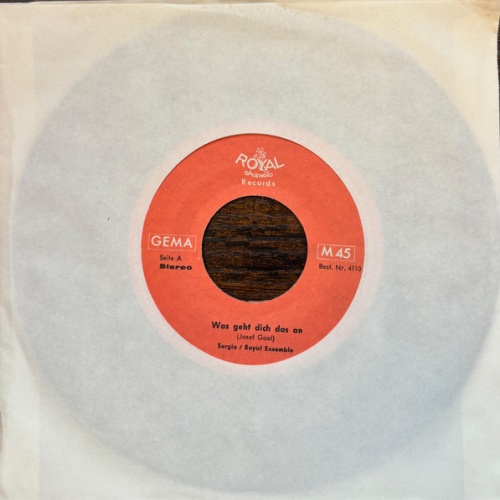 Vinyl / Royal Ensemble, Sergio - Was Geht Dich Das An