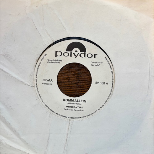 Vinyl / Wencke Myhre - Komm Allein