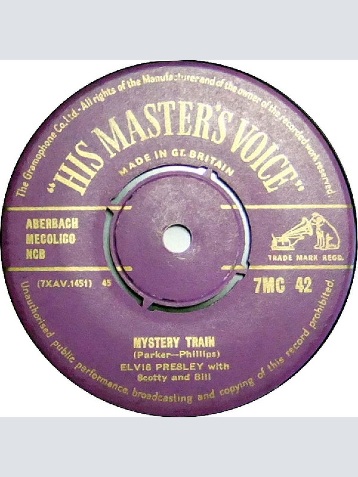 Vinyl / Elvis Presley With Scotty* And Bill* - Mystery Train