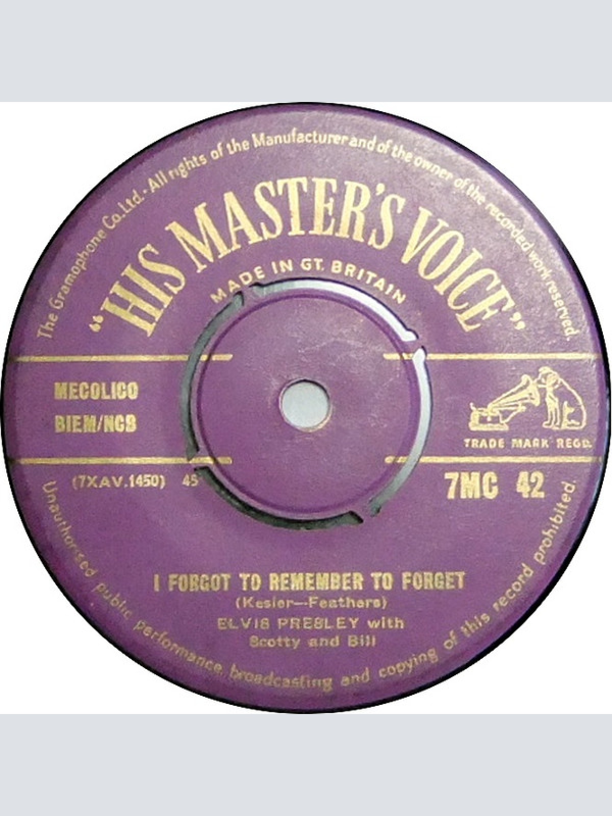 Vinyl / Elvis Presley With Scotty* And Bill* - Mystery Train