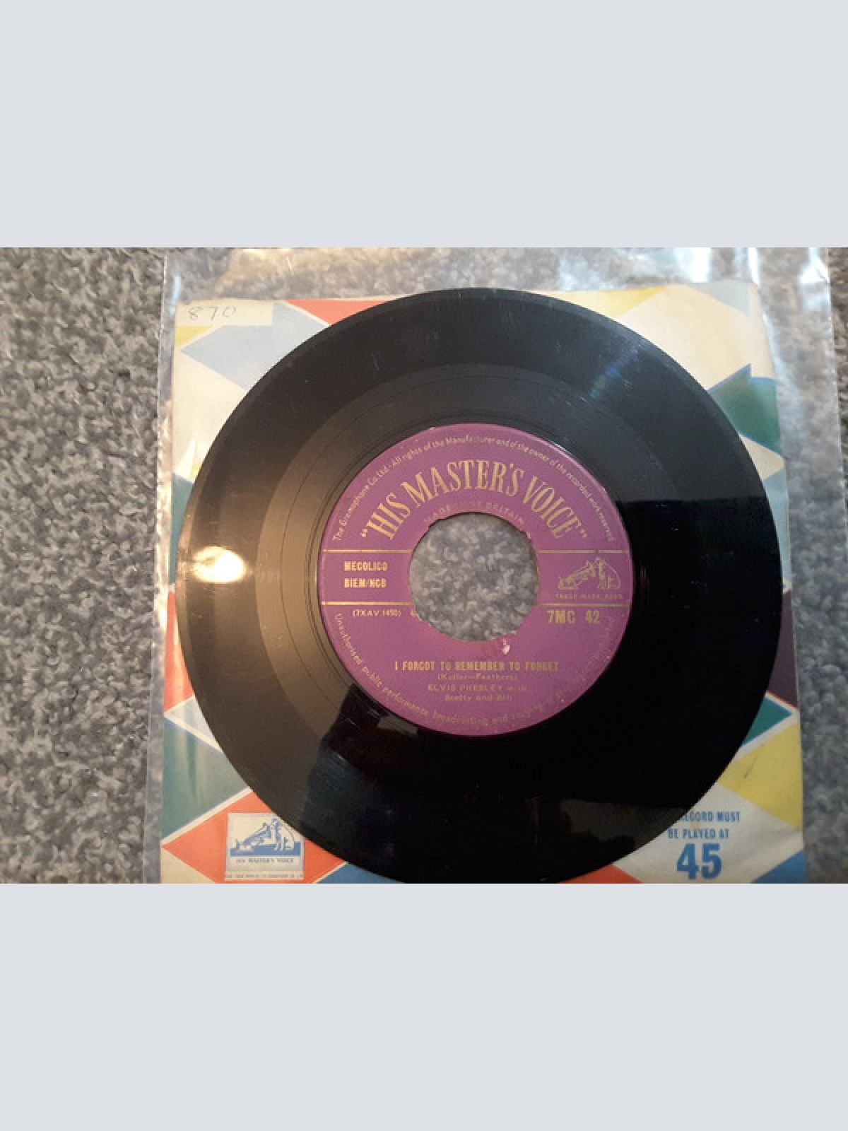 Vinyl / Elvis Presley With Scotty* And Bill* - Mystery Train