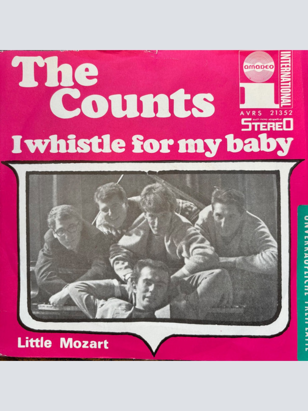 Vinyl / The Counts (6) - I Whistle For My Baby