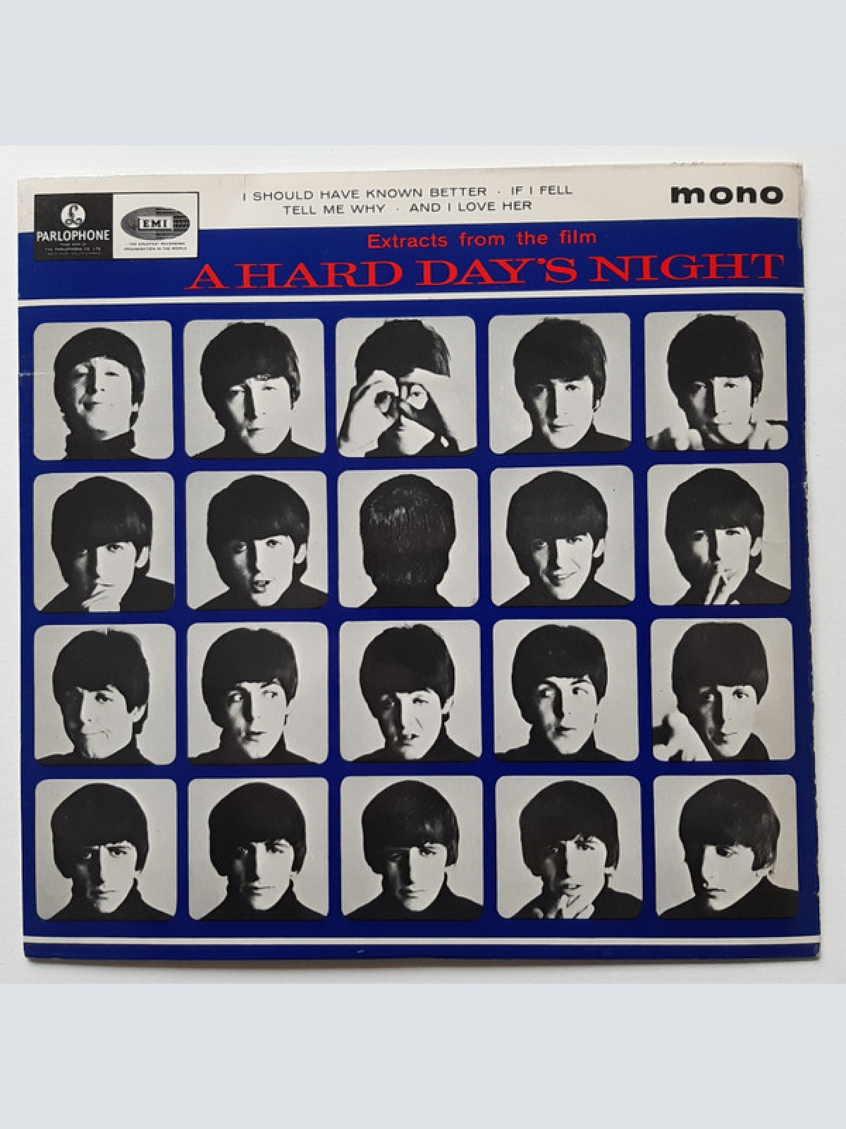 Vinyl / The Beatles - Extracts From The Film A Hard Day's Night