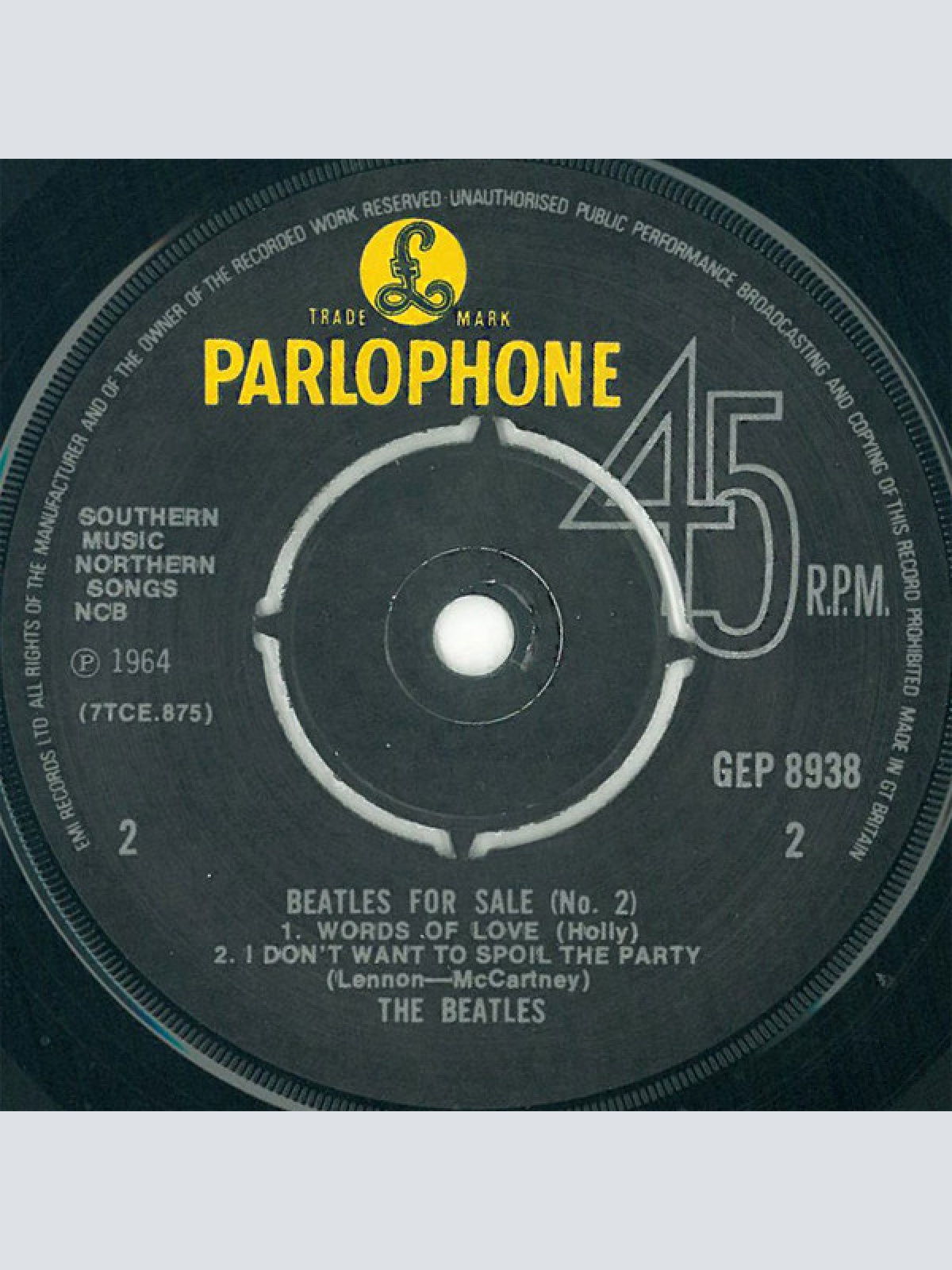 Vinyl / The Beatles - Beatles For Sale (No. 2)