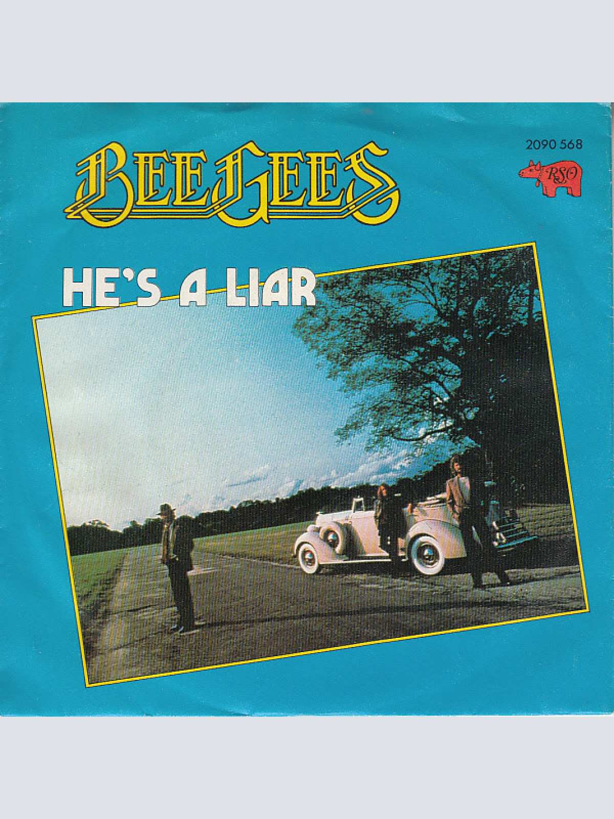 Vinyl / Bee Gees - He's A Liar