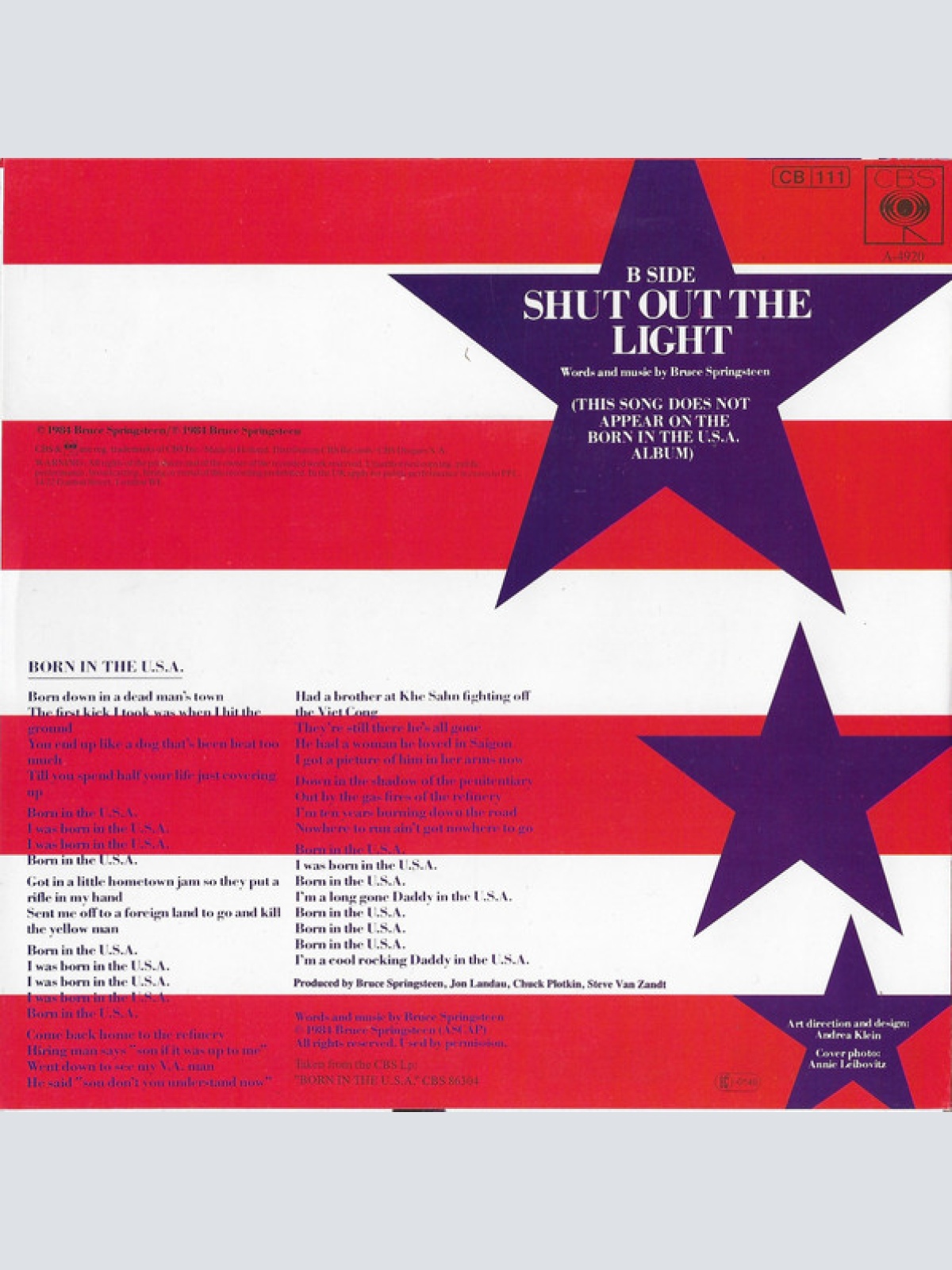 Vinyl / Bruce Springsteen - Born In The U.S.A.