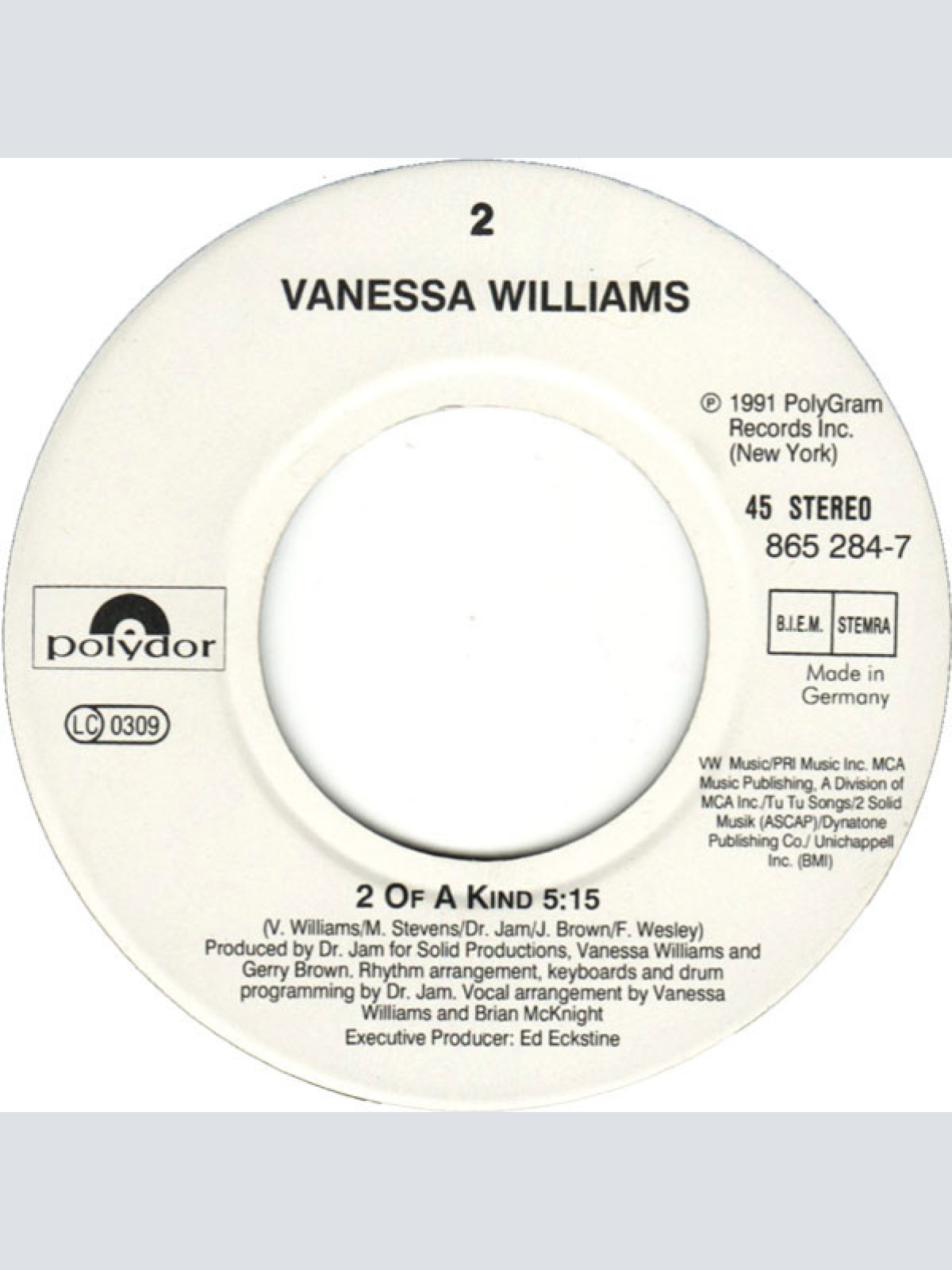 Vinyl / Vanessa Williams - Save The Best For Last