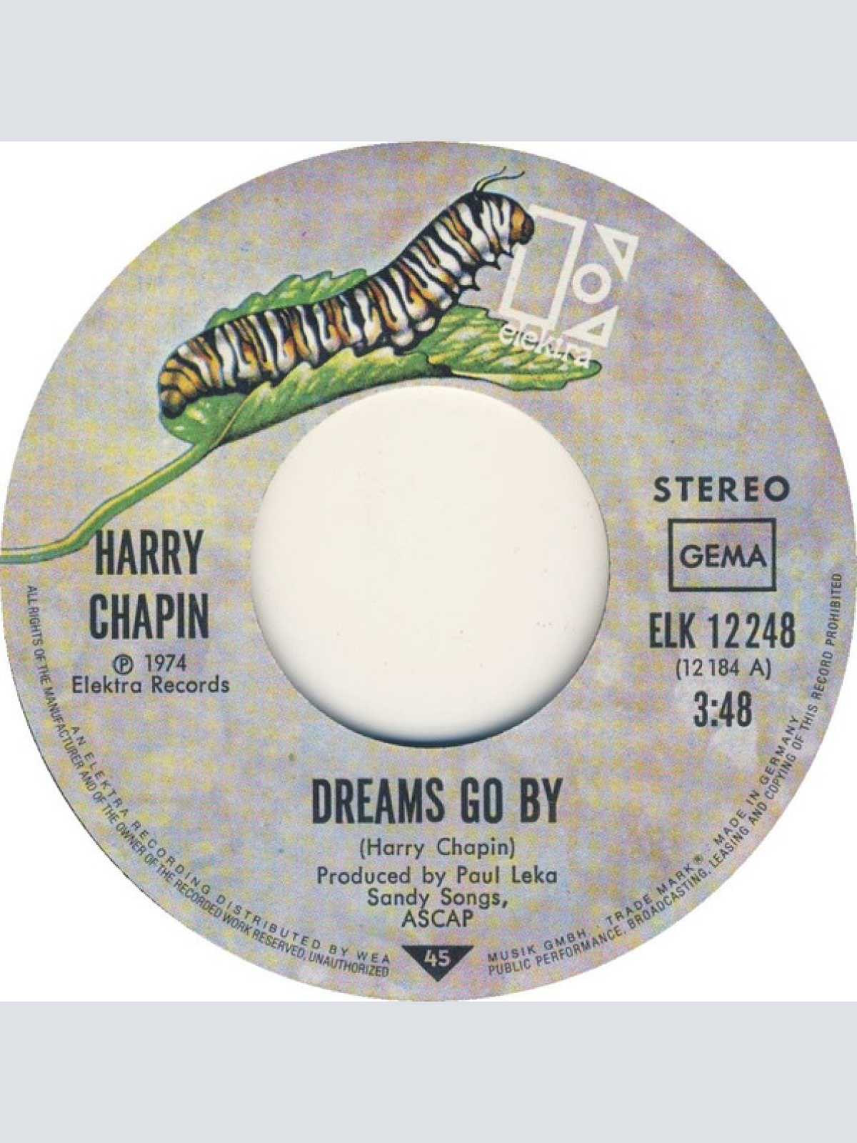 Vinyl / Harry Chapin - Cat's In The Cradle