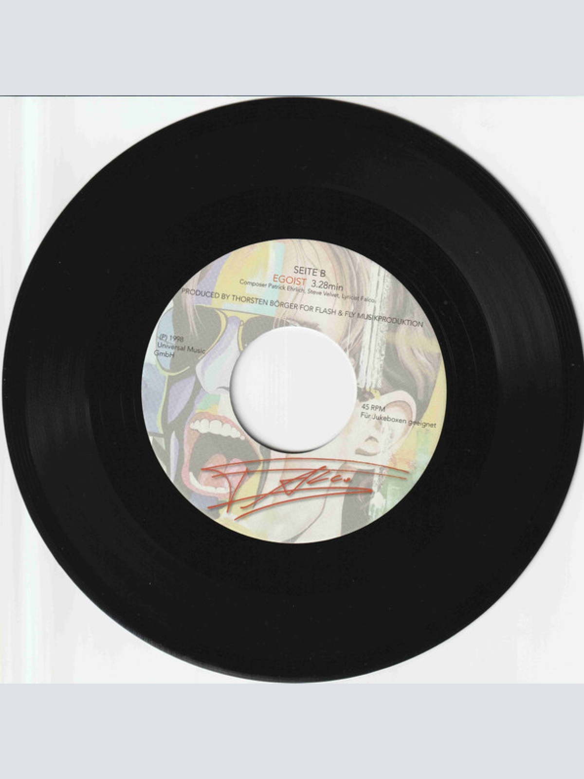 Vinyl / Falco - Out Of The Dark / Egoist