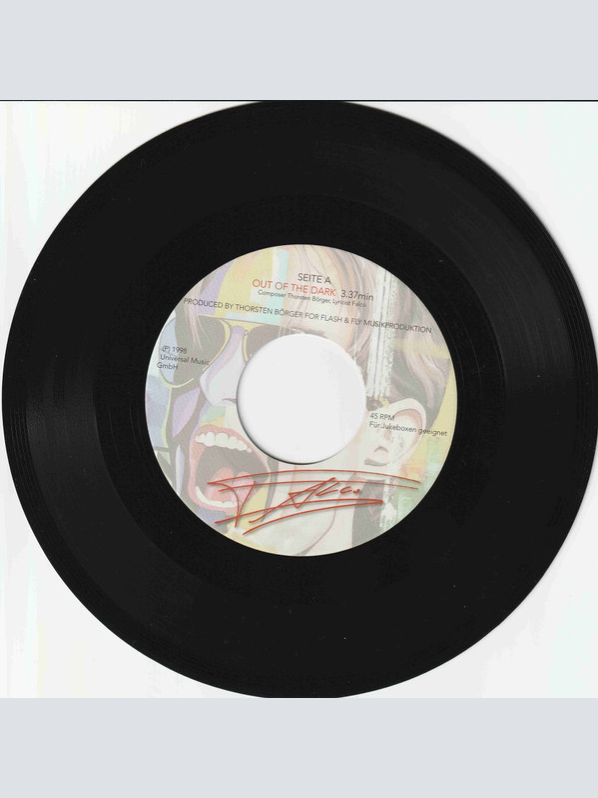 Vinyl / Falco - Out Of The Dark / Egoist