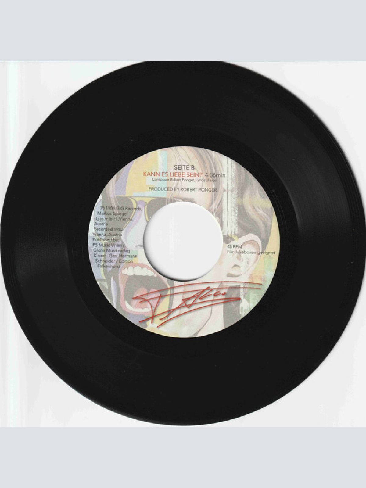 Vinyl / Falco - Steuermann / Kann Es Liebe Sein?