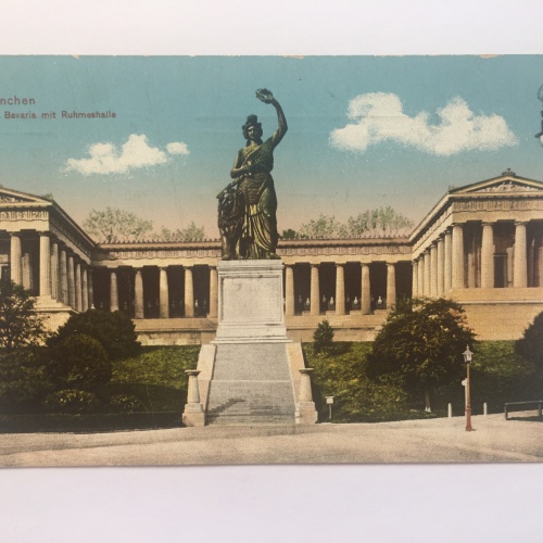 München Bavaria mit Ruhmeshalle 85049 RE