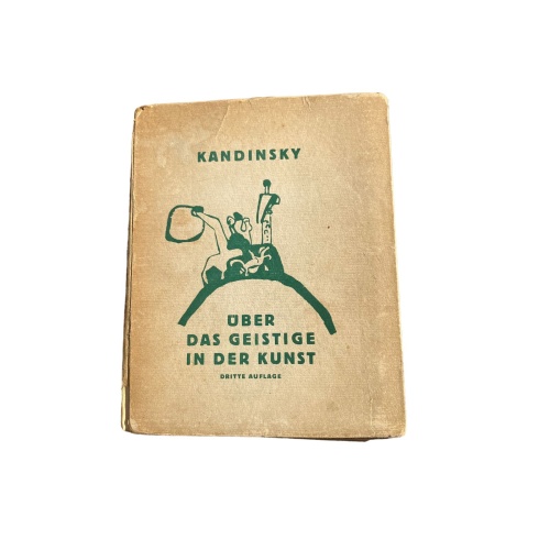 Wassily Kandinsky ÜBER DAS GEISTIGE IN DER KUNST. DRITTE AUFLAGE HC +Abb