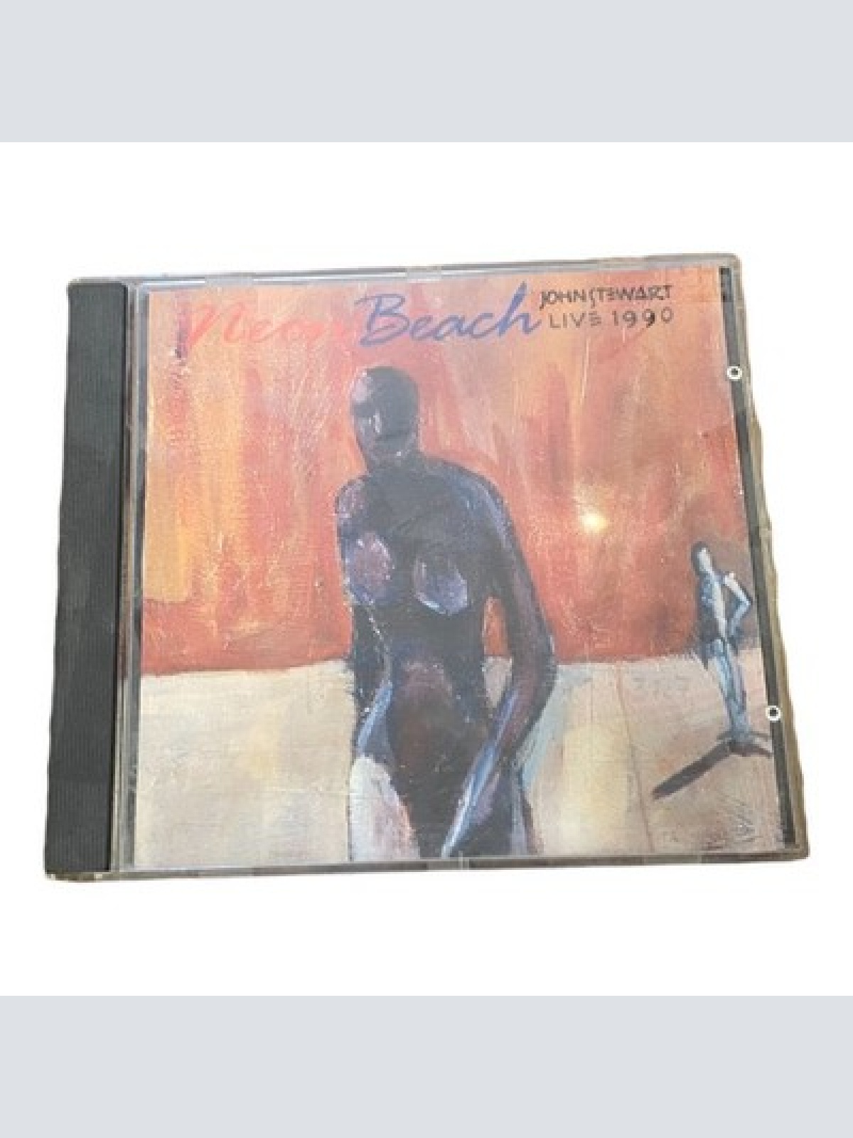 3127 John Stewart NEON BEACH: LIVE 1990 HC +Abb Line Records