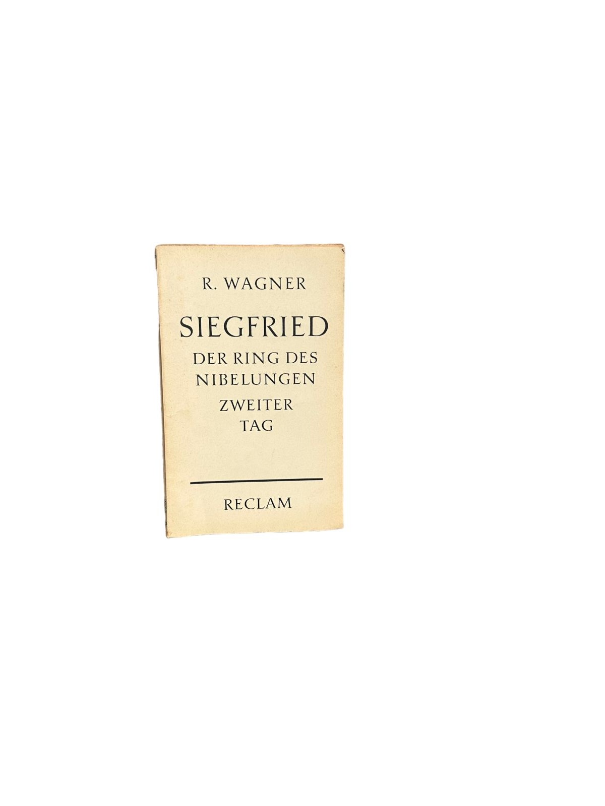 6452 Richard Wagner SIEGFRIED. ZWEITER TAG AUS DEM BÜHNENFESTSPIEL 'DER RING DE
