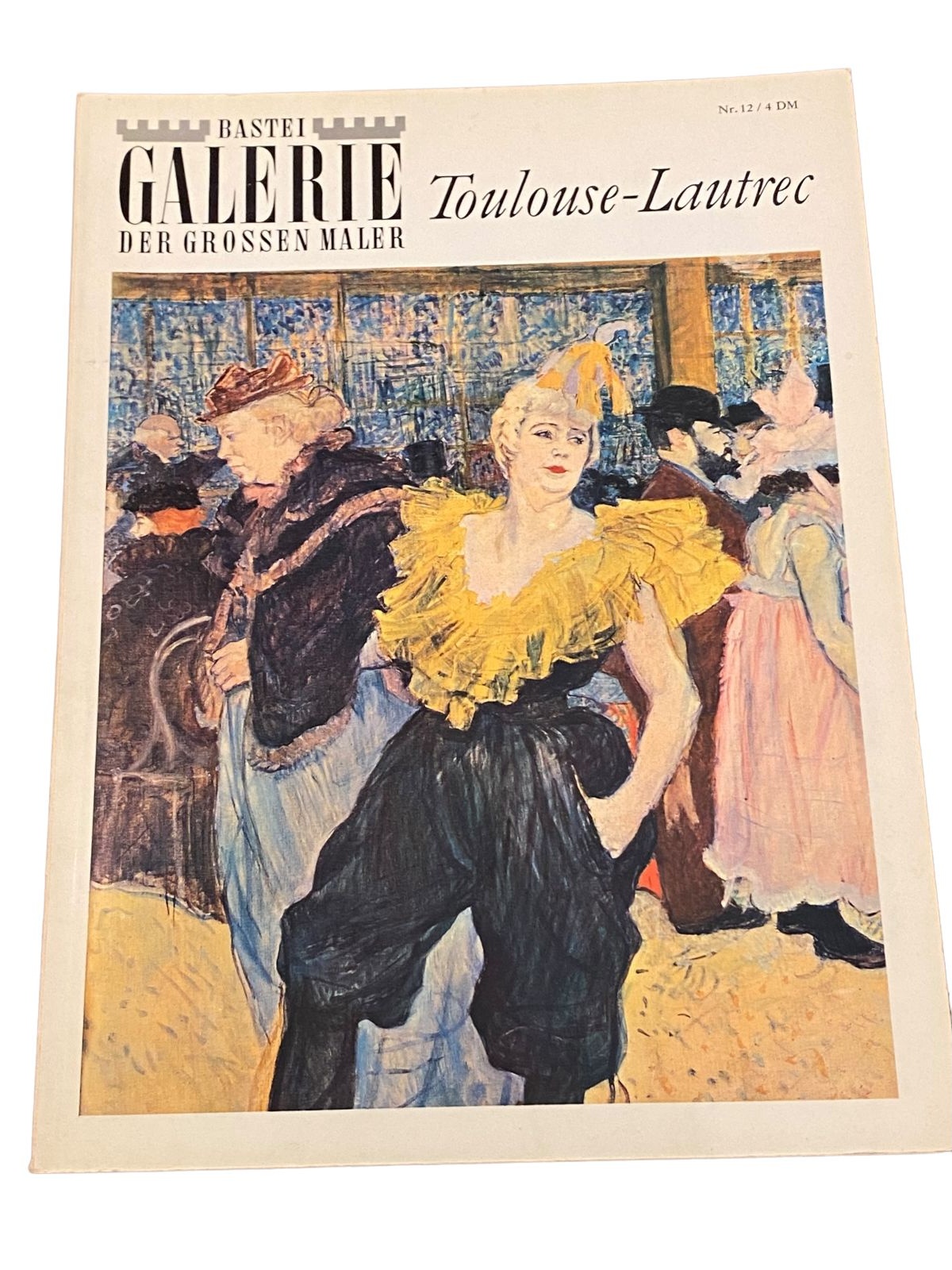 4259 Renata Negri TOULOUSE-LAUTREC: BASTEI GALERIE DER GROSSEN MALER, NR. 12