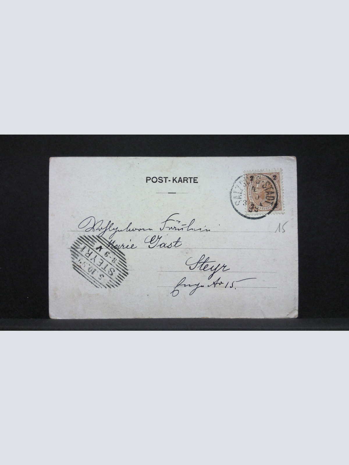 Salzburg Electrischer Aufzug Zeichnung JW165865