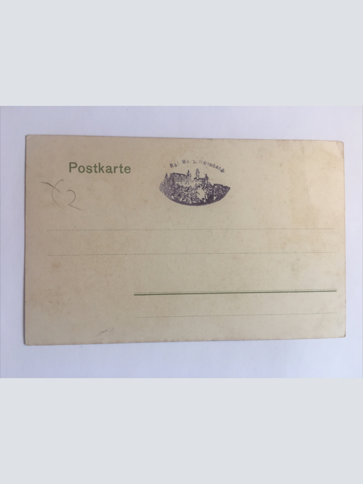 Nürnberg Die Burg 85047 RE