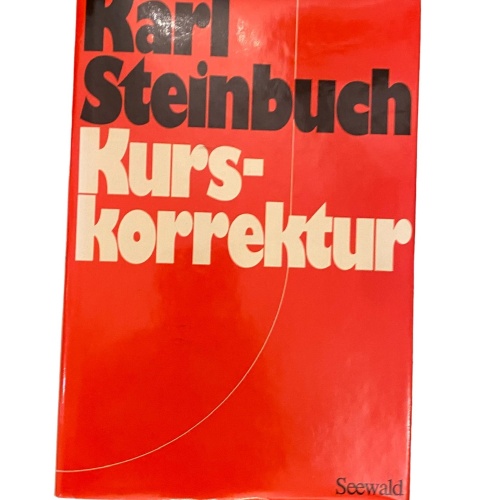 2285 Karl Steinbuch KURSKORREKTUR HC +Abb Seewald Verlag