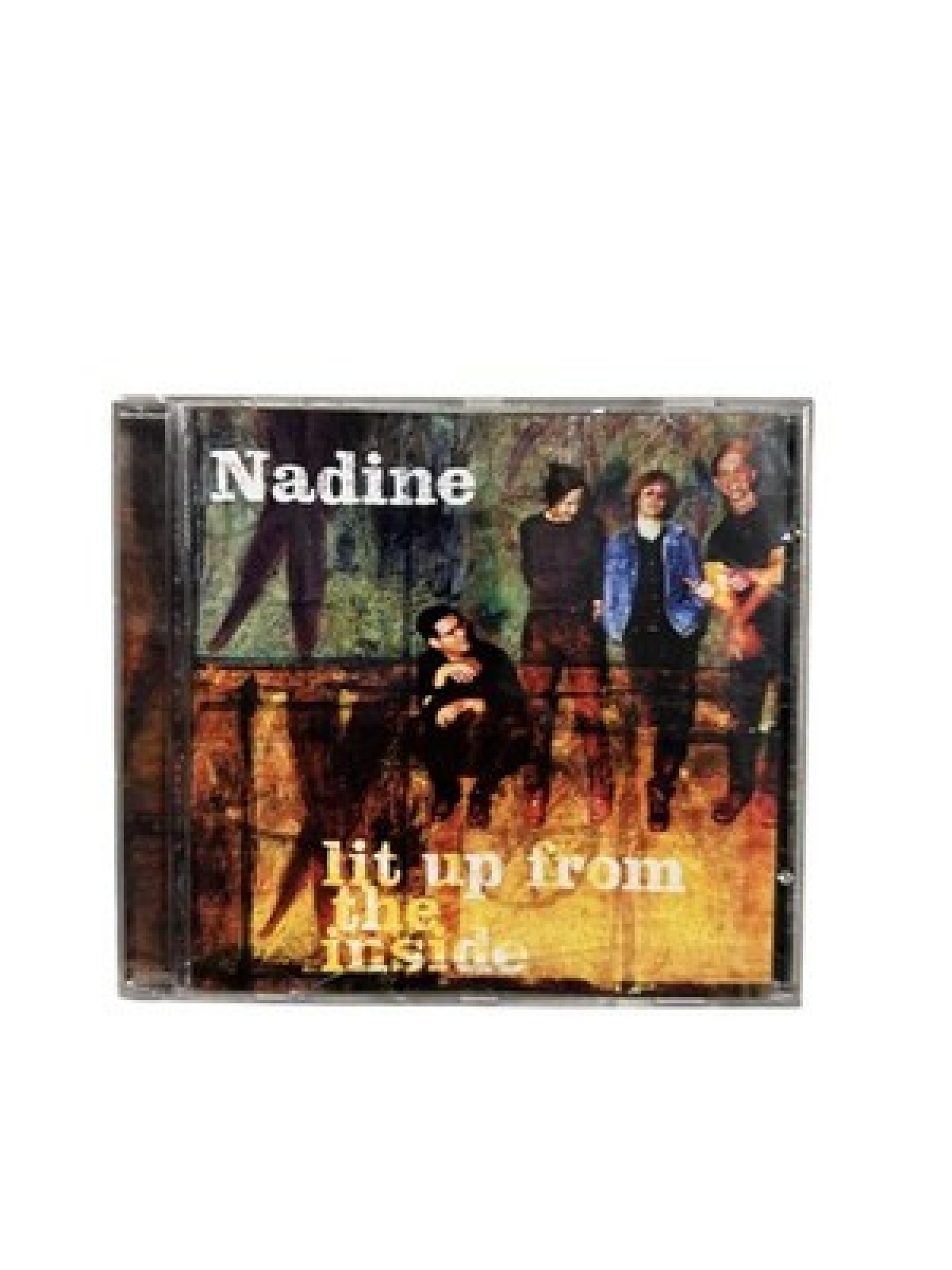 1540 Glitterhouse Records NADINE - LIT UP FROM THE INSIDE HC