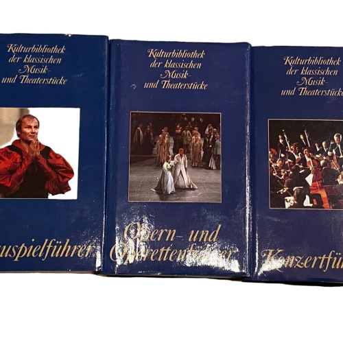 1653 KULTURBIBLIOTHEK DER KLASSISCHEN MUSIK UND THEATERSTÜCKE 3 BÄNDE