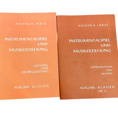 2687 Aulehla INSTRUMENTALSPIEL UND MUSIKERZIEHUNG 2 BÄNDE +Abb 2