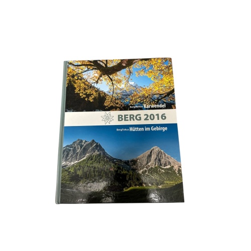 8825 Anette Köhler BERG 2016. ALPENVEREINSJAHRBUCH. ZEITSCHRIFT BAND 140 HC +Abb