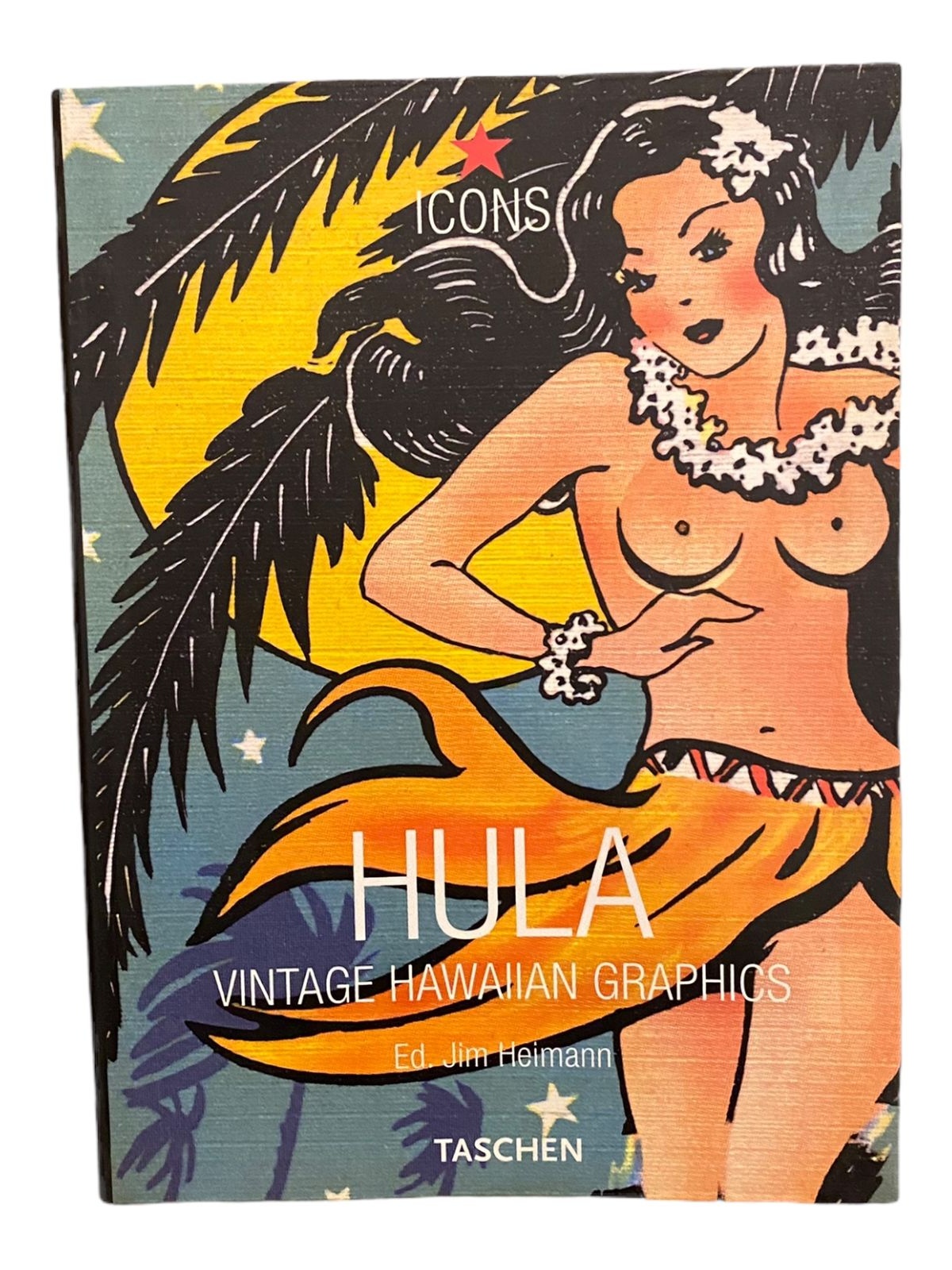 1038 HULA vintage Hawaiian graphics IMAGE OF THE HULA Girl
