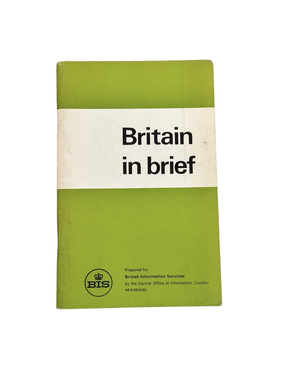 6534 BRITAIN IN BRIEF: PREPARED FOR BRITISH INFORMATION SERVICES +Karten