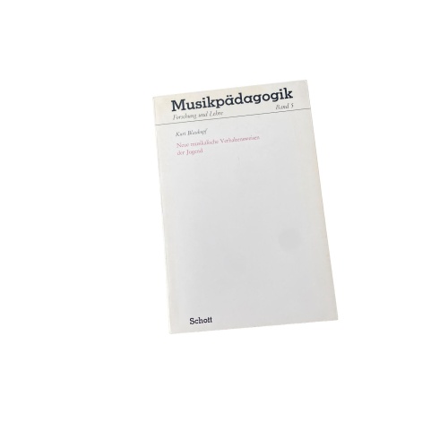Kurt Blaukopf NEUE MUSIKALISCHE VERHALTENSWEISEN DER JUGEND +Abb