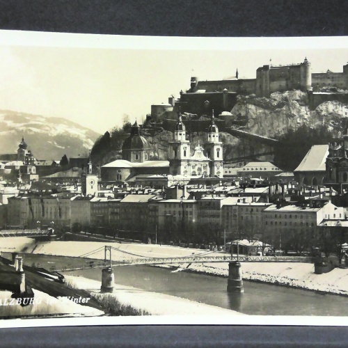 Salzburg im Winter Festung Hohensalzburg JW165883