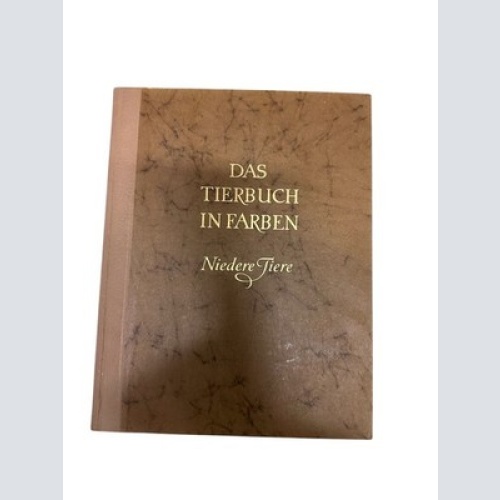 9073 Ralph Morris Buchsbaum NIEDERE TIERE HC +Abb