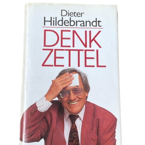 Dieter Hildebrandt DENKZETTEL HC +Abb Kindler Verlag GmbH München