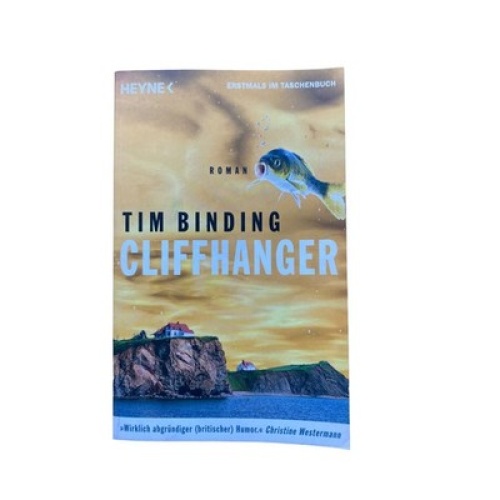 Tim Binding CLIFFHANGER Roman Heyne Verlag München +Abb