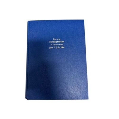 7456 DAS WAR BUNDESPRÄSIDENT DR. THOMAS KLESTIL, GEST. 7. JULY 2004 SAMMLUNG