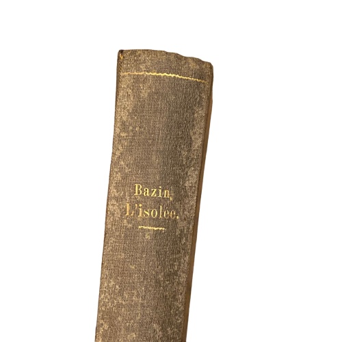 4317 René Bazin (académie francaise) L'ISOLÉE HC Paris