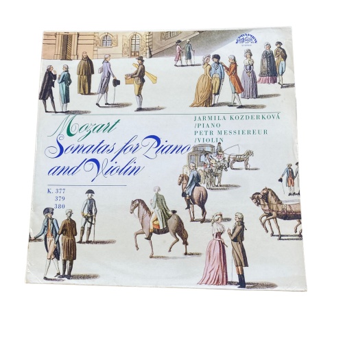 4010 W. A. Mozart SONATAS FOR PIANO AND VIOLIN VINYL HÖRBUCH