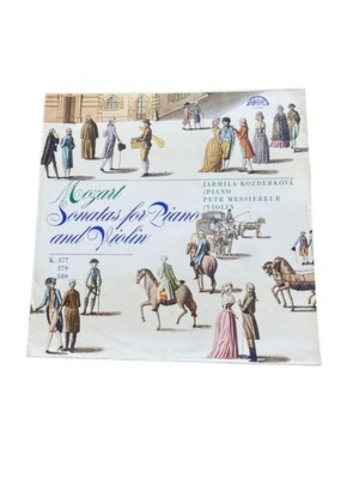 4010 W. A. Mozart SONATAS FOR PIANO AND VIOLIN VINYL HÖRBUCH