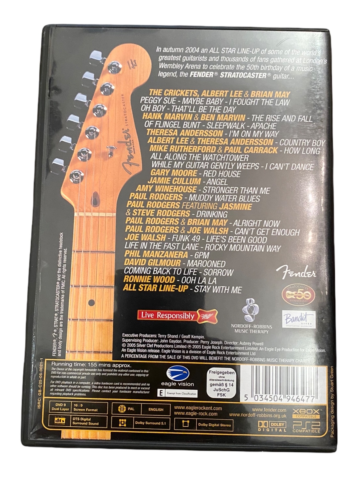 1517 Eagle Rock Entertainment Ltd. THE STRAT PACK- LIVE IN CONCERT HC