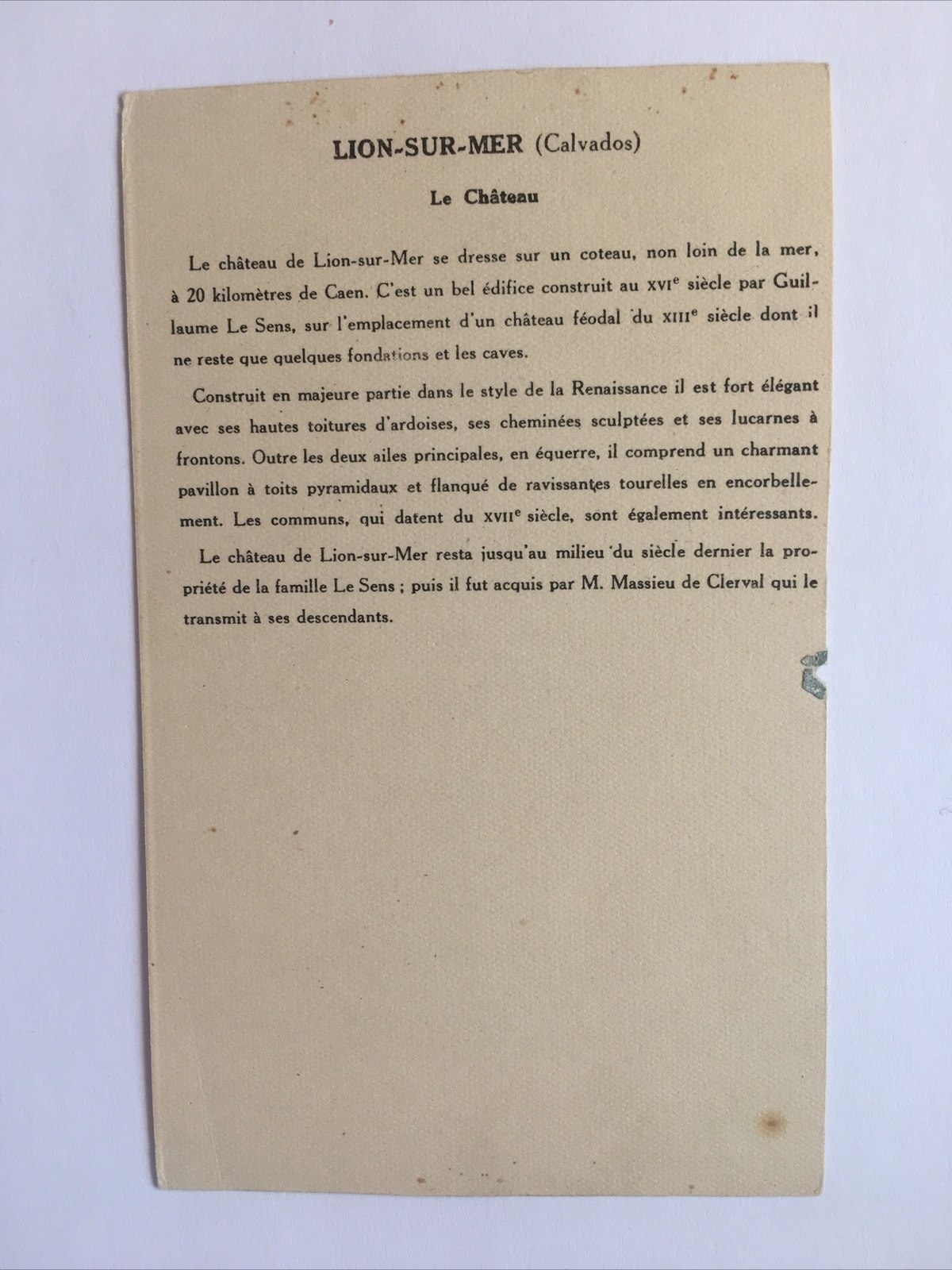 Lion- Sur- Mer 85008 RE