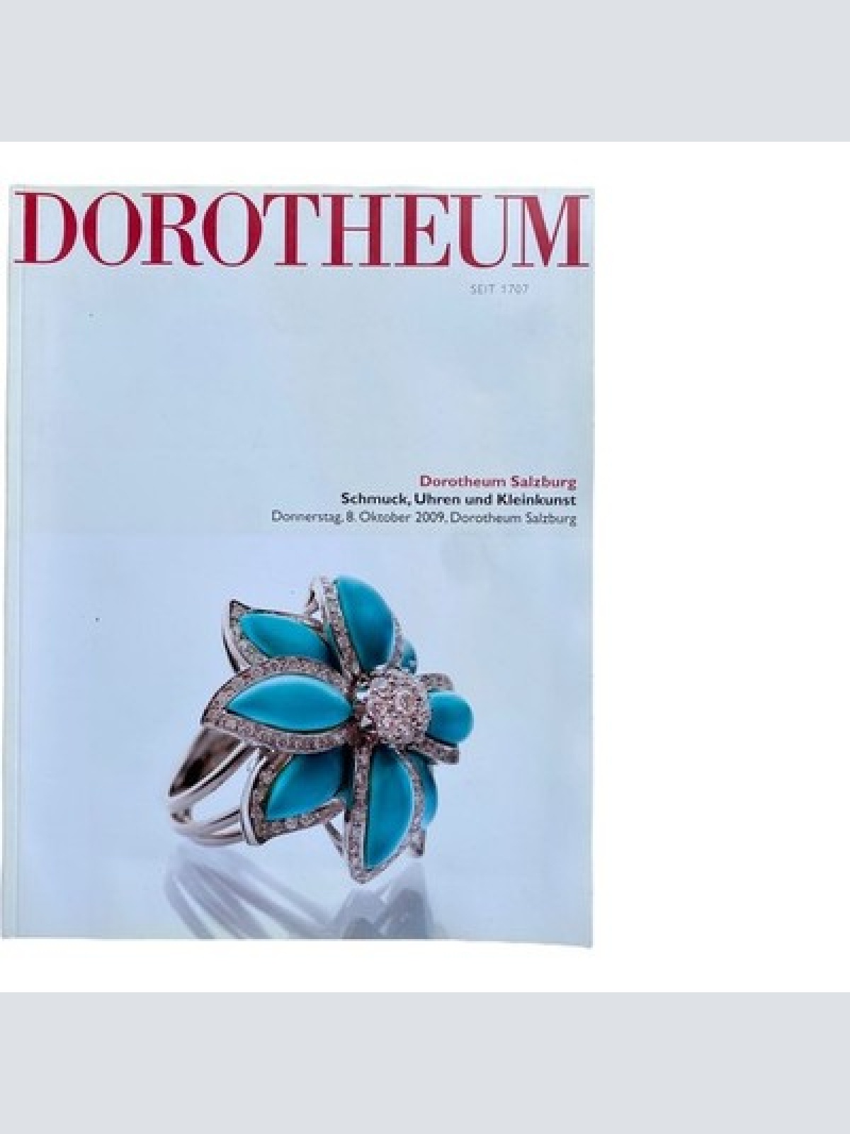 781 Dorotheum Salzburg SCHMUCK, UHREN UND KLEINKUNST SEHR GUTER ZUSTAND!