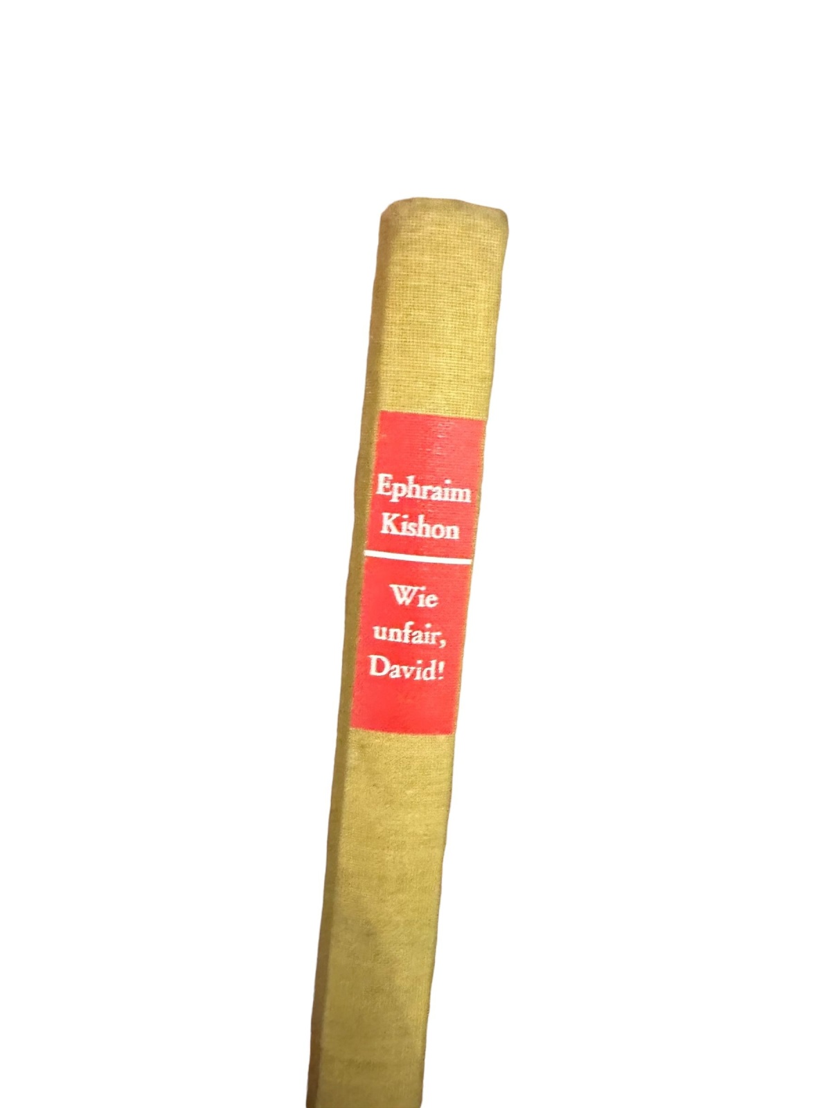 7379 Ephraim Kishon WIE UNFAIR, DAVID! UND ANDERE ISRAELISCHE SATIREN HC