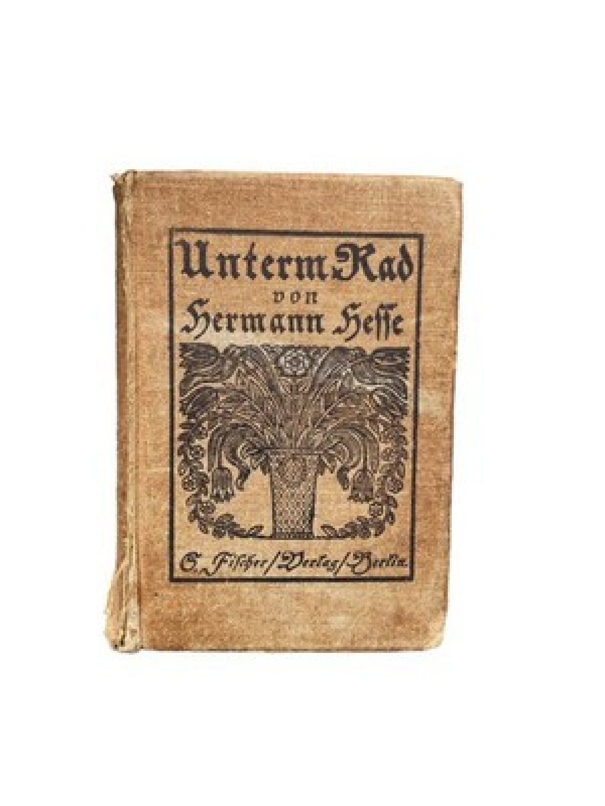 4368 Hermann Hesse UNTERM RAD HC s. Fischer Verlag, 8. Auflage Berlin Einband st