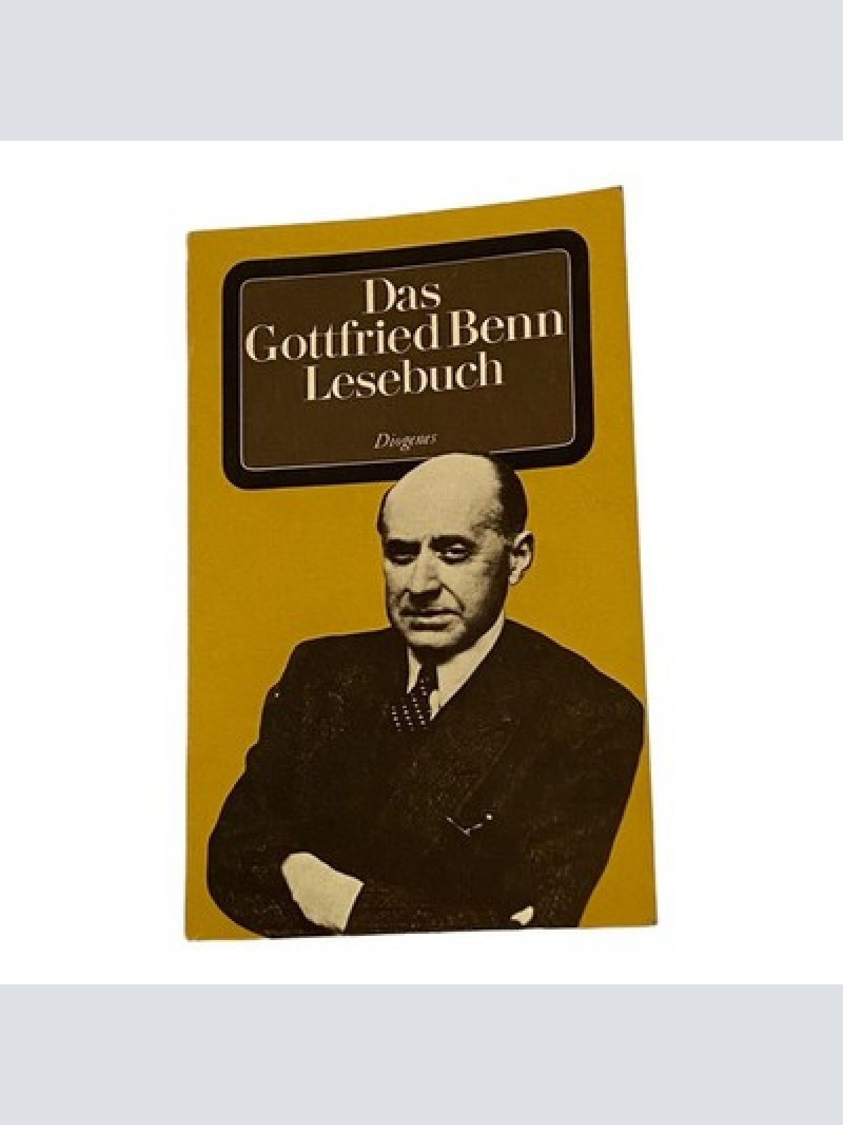 1646 Gottfried Benn DAS GOTTFRIED BENN LESEBUCH. DIOGENES