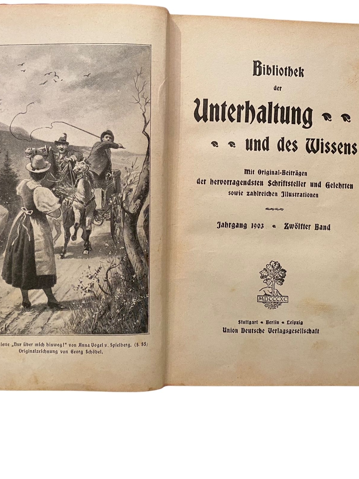 1446 2 x BIBLIOTHEK DER UNTERHALTUNG UND DES WISSENS Band 7 + 12 HC