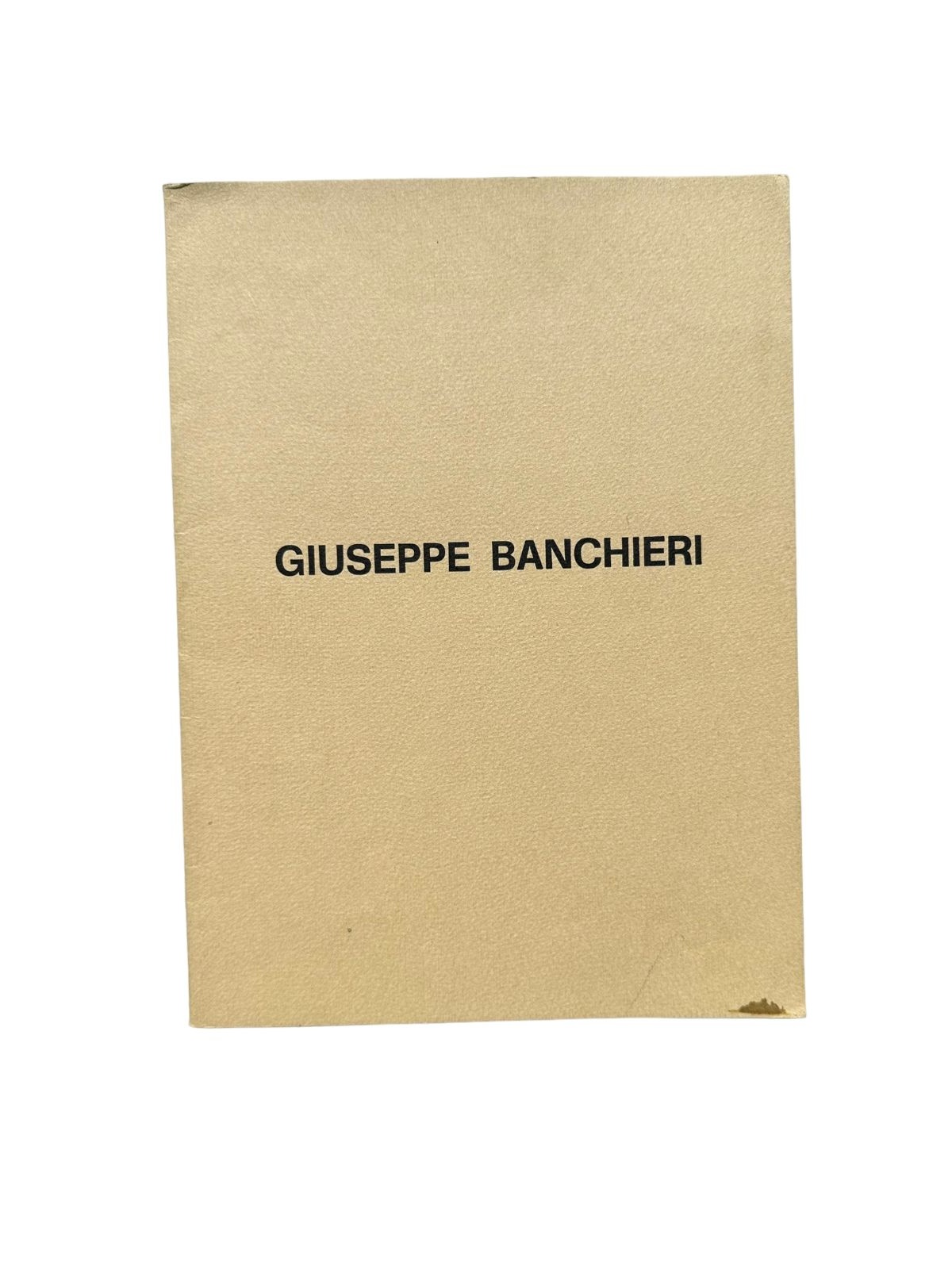 4775 GIUSEPPE BANCHIERI. OPERE DAL 1966 AL 1978. GALLERIA D'ARTE 'METASTASIO'