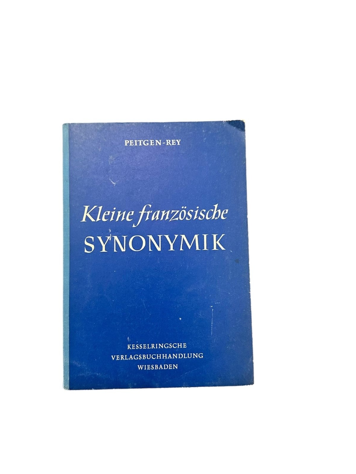 7512 Götz Peitgen KLEINE FRANZÖSISCHE SYNONYMIK St. Otto Verlag
