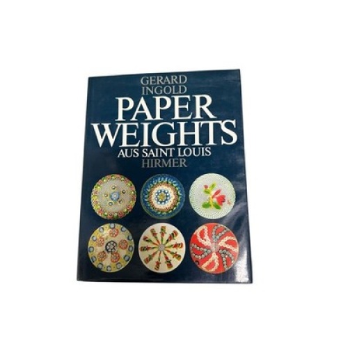 7392 Gerard Ingold PAPER WEIGHTS AUS SAINT LOUIS HC +Abb