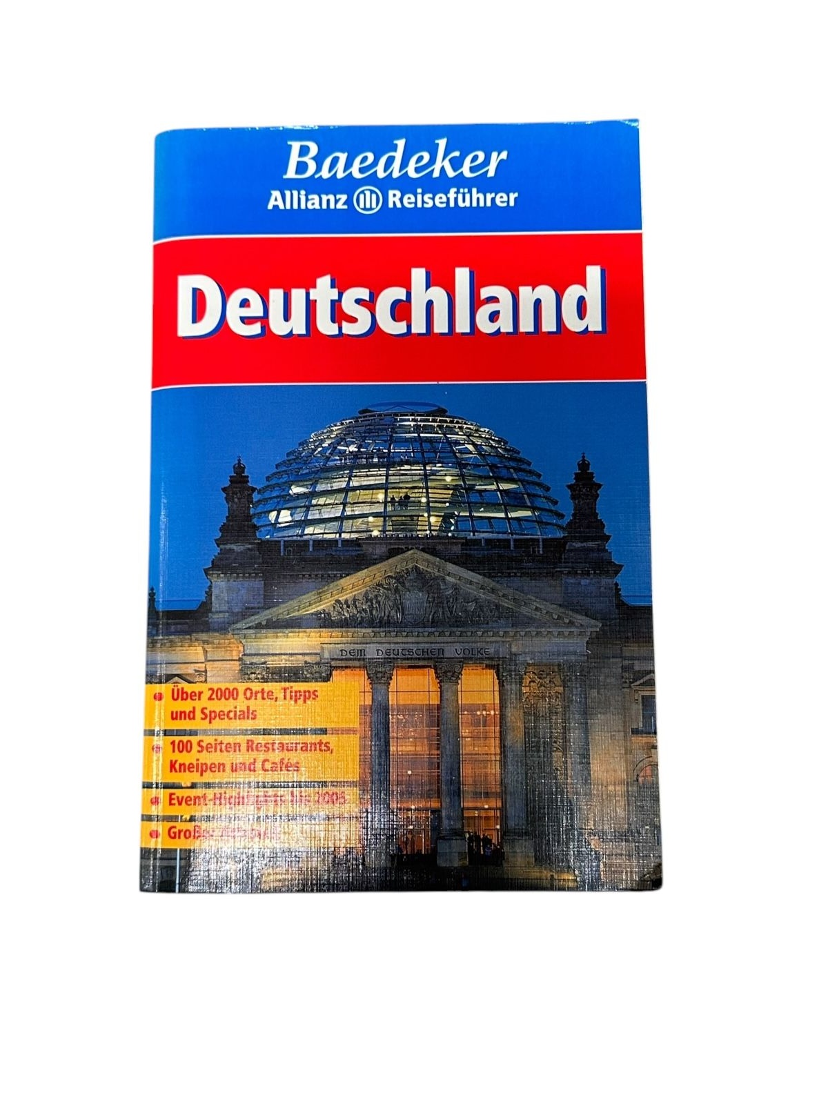 7803 Dieter Bornhardt DEUTSCHLAND. REISEFÜHRER +Abb